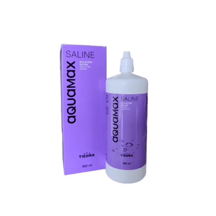 Solución salina aquamax Optica Baca Ronda